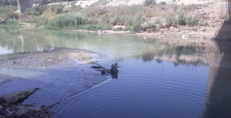 انخفاض تلوث مياه نهر ديالى بنسبة 20% لاول مرة منذ 14 شهر