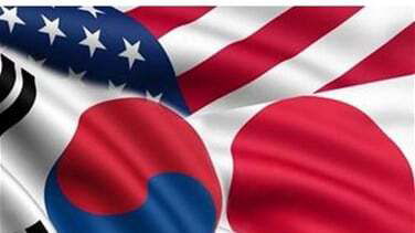 اليابان والولايات المتحدة وكوريا الجنوبية يدينون إطلاق كوريا الشمالية للصواريخ