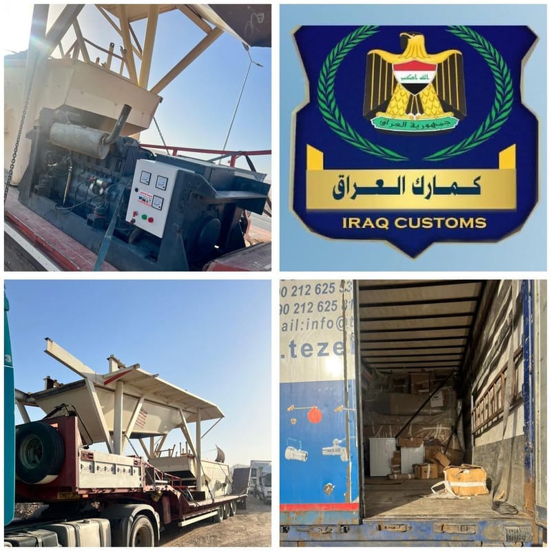 ضبط 7 شاحنات مخالفة في جمرك المنطقة الشمالية