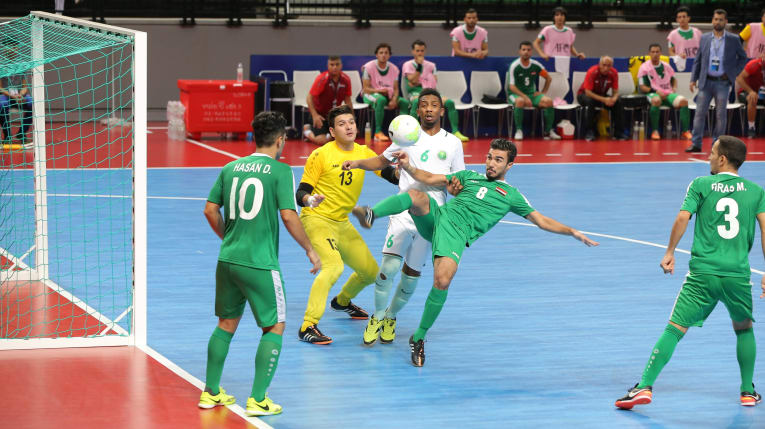 وطني الصالات يتخطى الكويت ويتأهل لنهائي كأس العرب