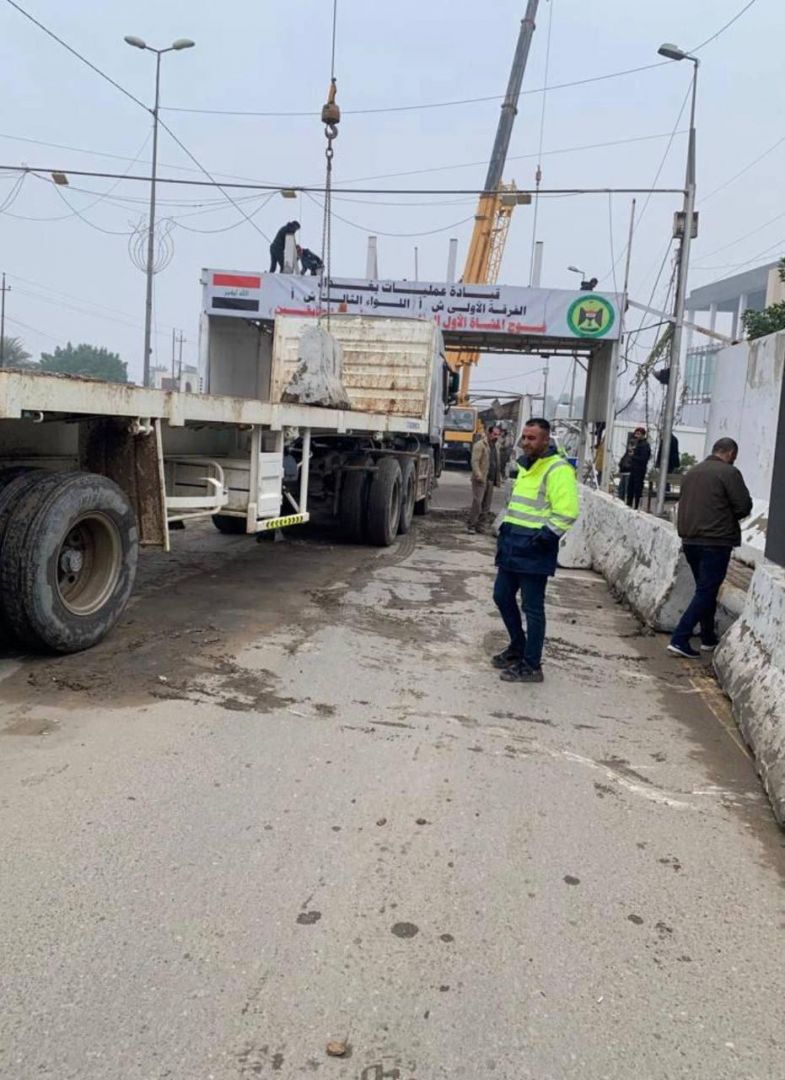 مصدر يكشف سبب اغلاق جسر الطابقين في بغداد