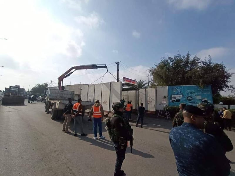 بالأسماء.. رفع 9 سيطرات في جانبي الكرخ والرصافة