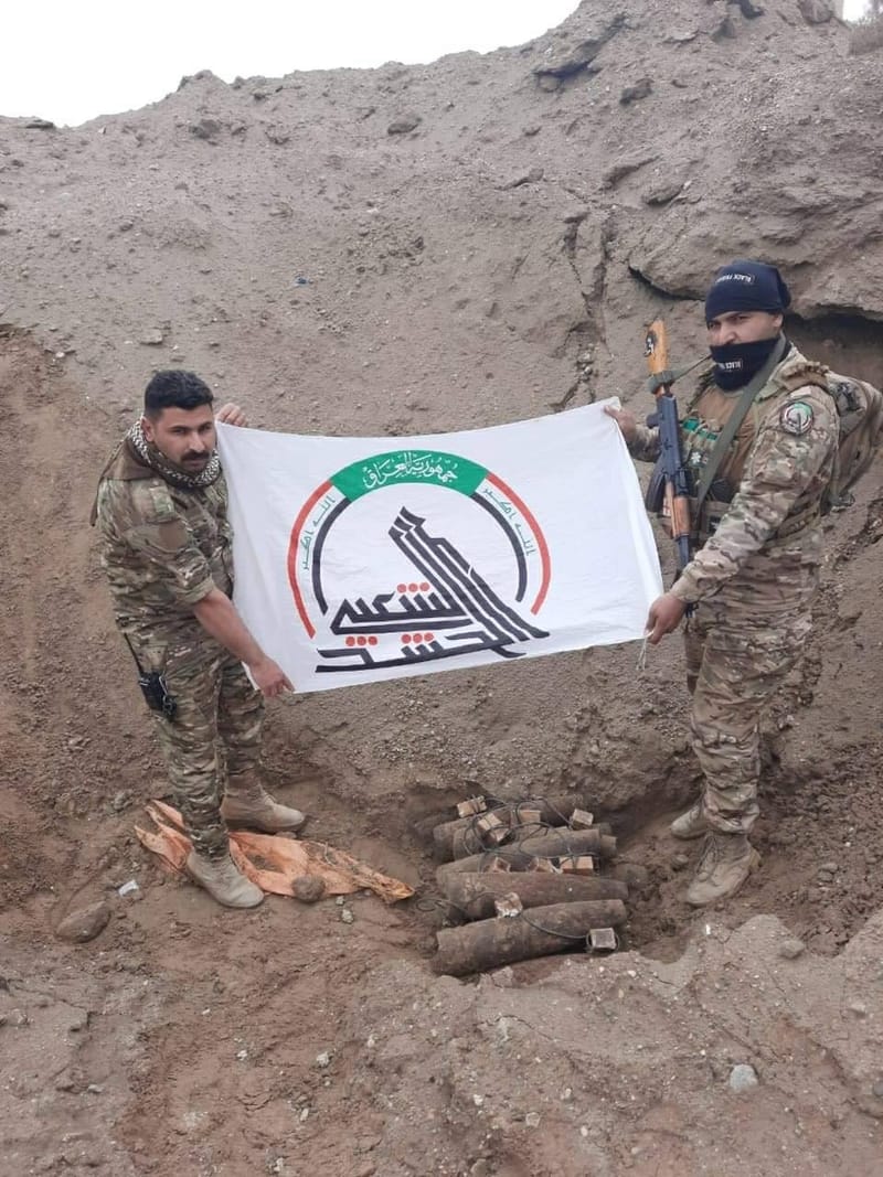 تفجير 20 مقذوفا من مخلفات داعش في الأنبار