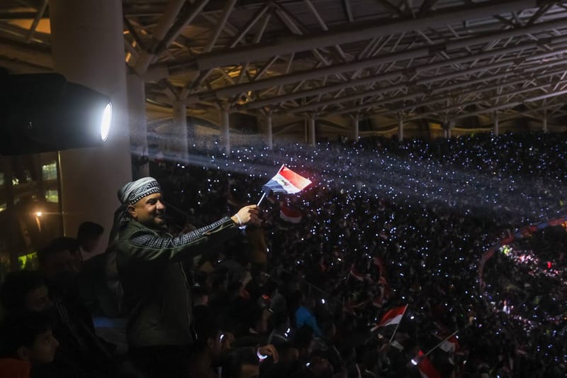 اليوم.. جذع النخلة مسرحاً لمواجهة أسود الرافدين والأخضر السعودي ضمن خليجي 25