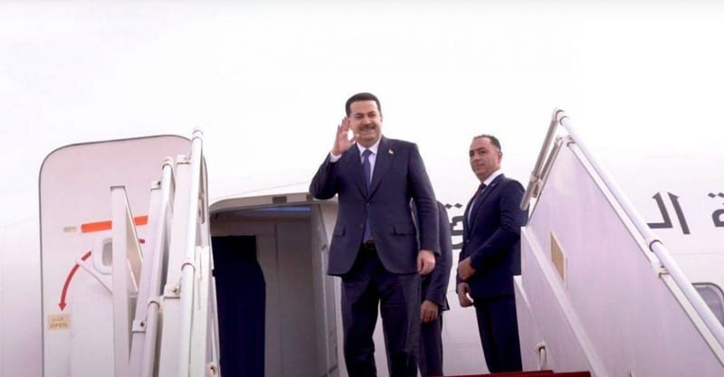 السوداني يغادر بغداد إلى ألمانيا