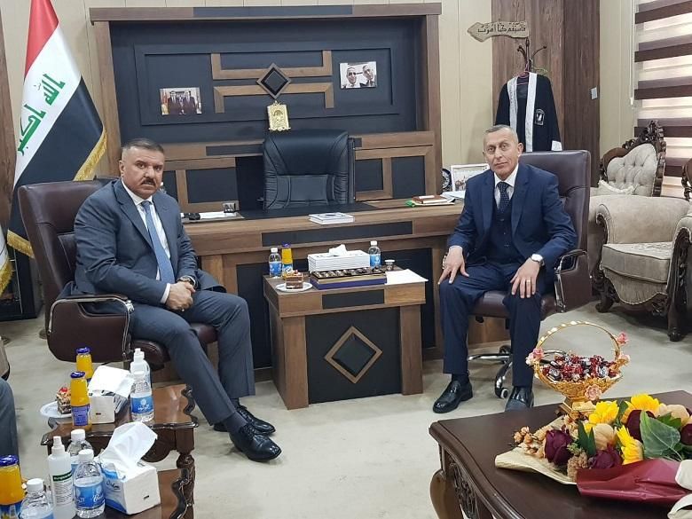 رئيس محكمة استئناف واسط ووزير الداخلية يبحثان تسريع تنفيذ قرارات قاضي التحقيق