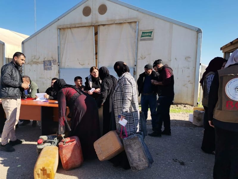 الهجرة تقرر زيادة حصة النازحين من مادة النفط الأبيض