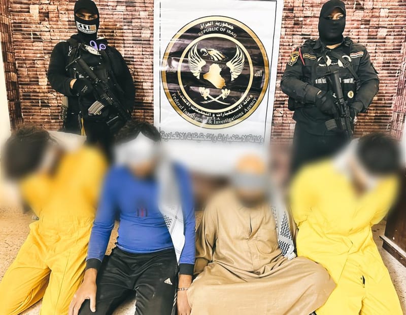 القبض على أفراد عصابة خطيرة نفذت جرائم قتل وسرقة وخطف في ميسان وذي قار