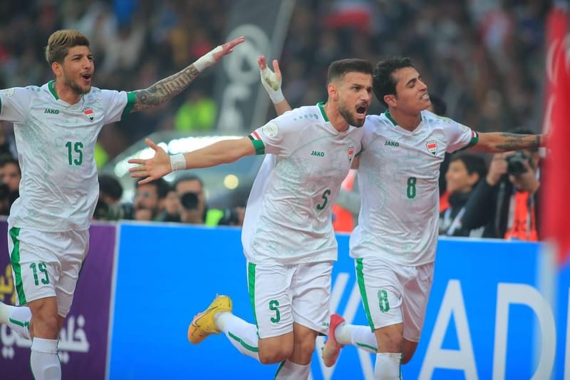 أسود الرافدين تلتهم العنابي بثنائية وتبلغ نهائي خليجي 25