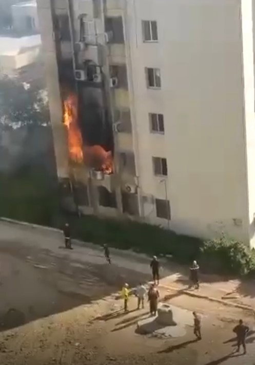 اندلاع حريق قرب السفارة الاميركية وسط المنطقة الخضراء ببغداد