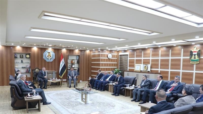 وفد أردني لوزير الداخلية .. سننقل الصورة الجميلة عن كرم العراق وشعبه