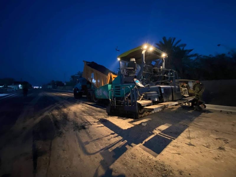 فريق الجهد الخدمي يستعد لتطوير شارع مهم في بغداد