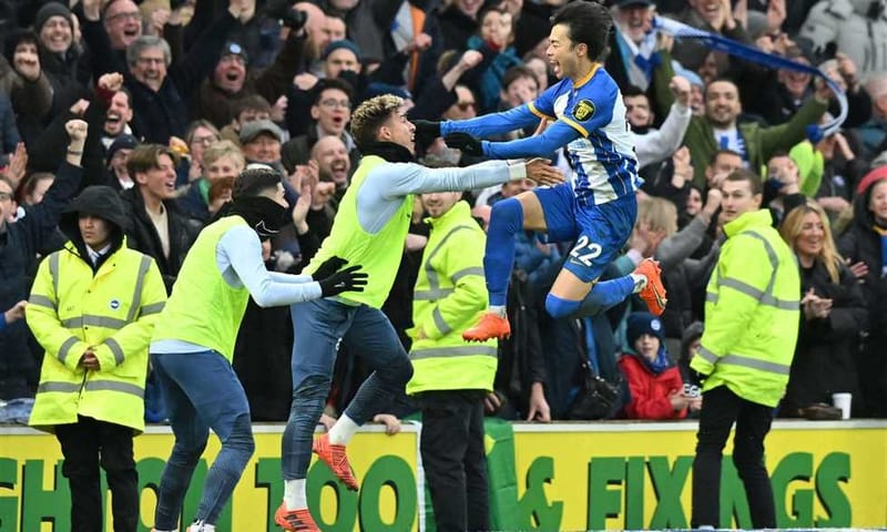 برايتون يقصي ليفربول من كأس الاتحاد بهدف قاتل