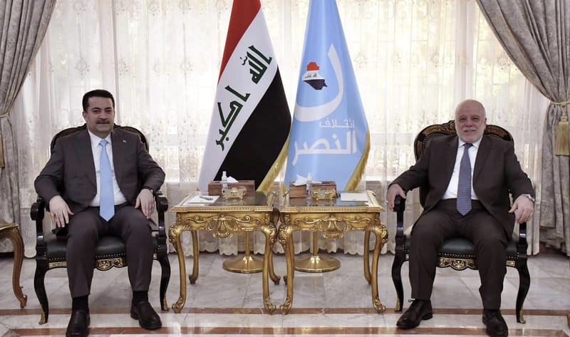 السوداني والعبادي يبحثان "حلولاً " للسيطرة على أسعار الدولار