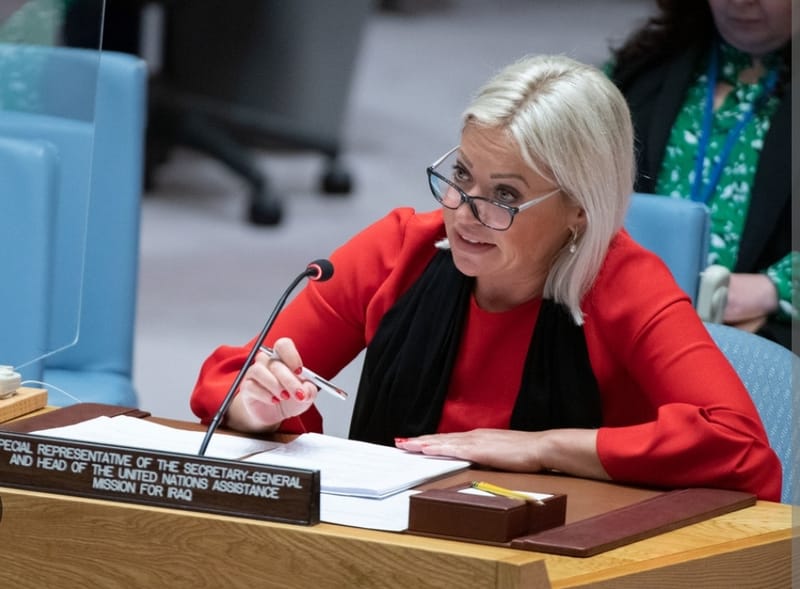 بلاسخارت: الحكومة الجديدة أكدت إلتزامها بمكافحة الفساد وتحسين الخدمات