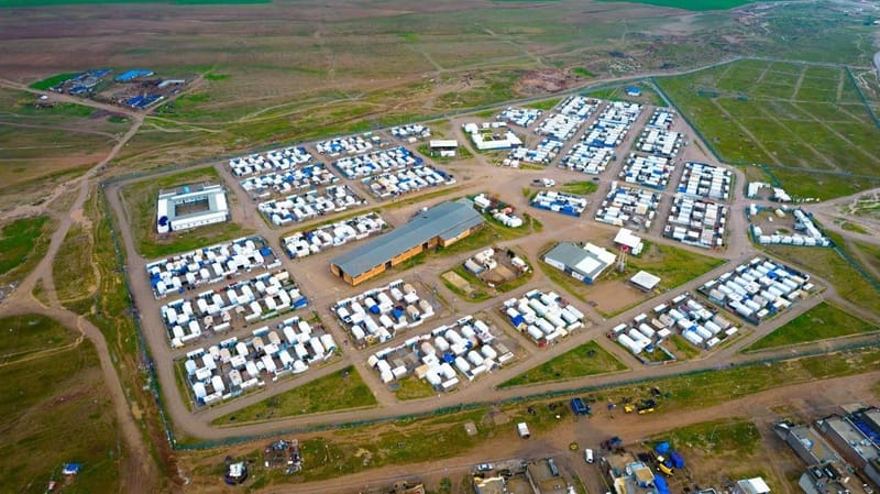 الهجرة: جهزنا أكثر من ألفي أسرة نازحة بالوقود بمخيمات دهوك وأربيل