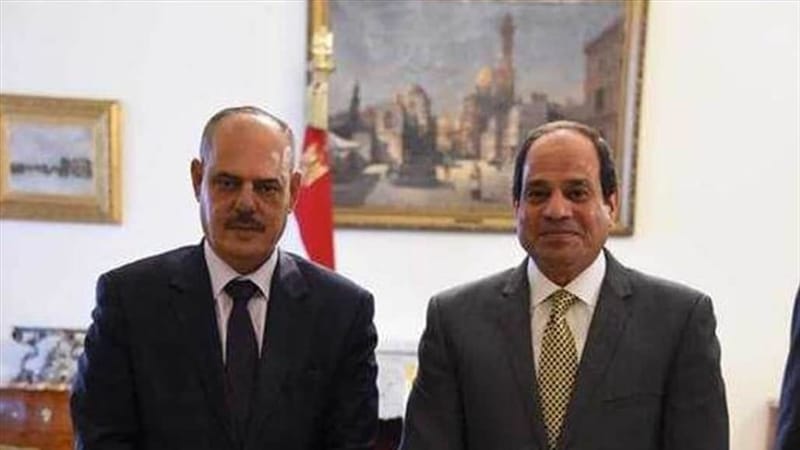 السيسي يتلقي مؤيد اللامي ويشيد بالعلاقات العراقية المصرية