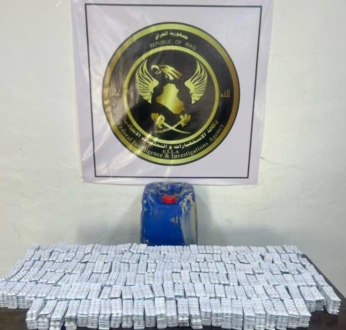 وكالة الاستخبارات تضبط أكثر من 19 ألف حبة مخدرة في البصرة