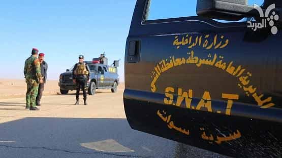 شرطة المثنى تشتبك مع عصابة المخدرات وتقتل وتعتقل 4 من أفرادها