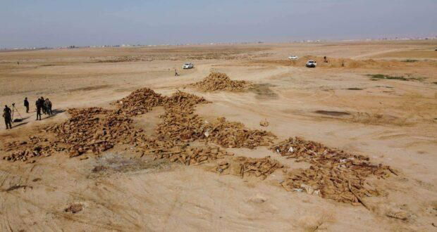 مفرزة أمنية تنجح بإزالة 1500 صاروخ من مخلفات داعش شرق الموصل