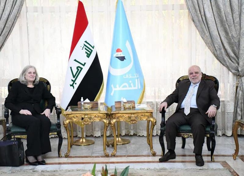 العبادي ورومانسكي يبحثان التنسيق العراقي الأمريكي بشأن ملف الدولار