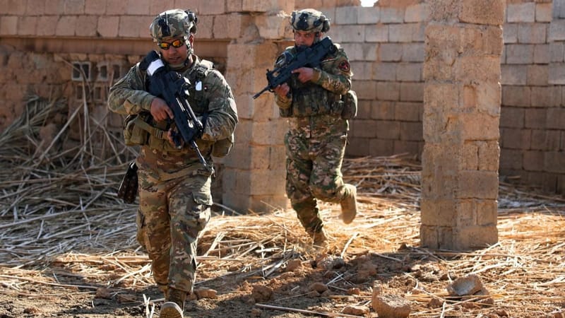 مقتل إرهابي بعد محاصرته غربي الأنبار