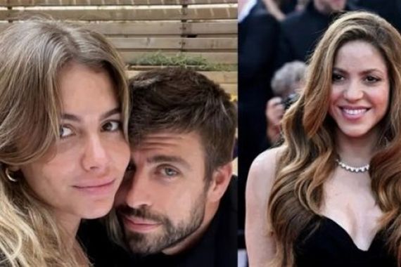 بيكيه وحبيبته في موقف محرج بسبب شاكيرا