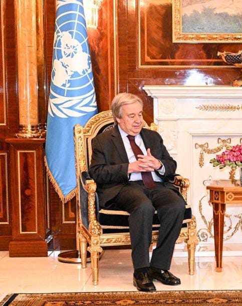 غوتيريش من أربيل: ملتزمون بدعم العراق وما يحصل فيه يعطي مصدراً للأمل