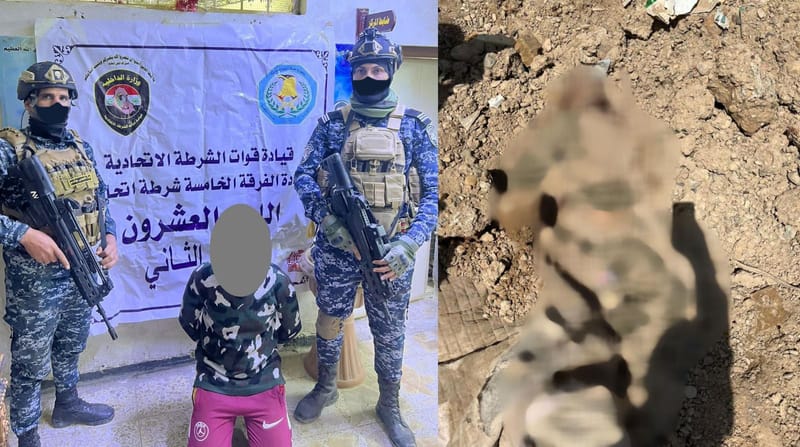 القبض على قاتل طفل في بغداد + صورة