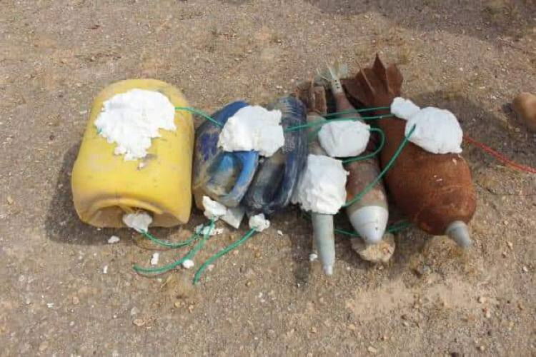 ضبط مضافة لـ"داعش" تضم اعتدة وعبوات في الأنبار