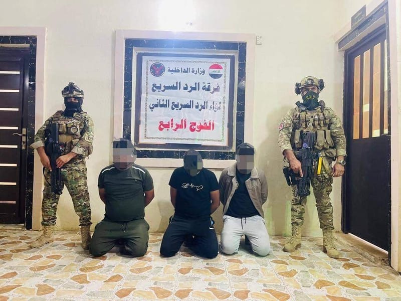 الإطاحة بعصابة تتاجر بالمخدرات في الأنبار