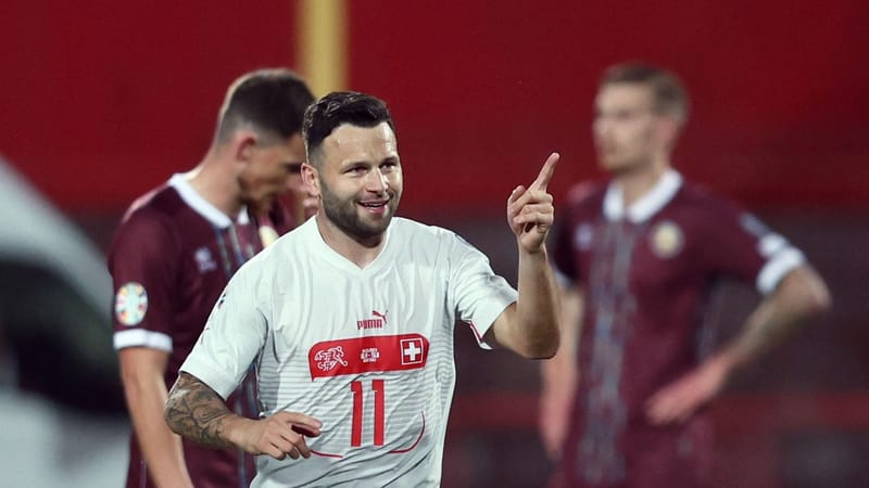 بداية نارية لسويسرا أمام بيلاروس في تصفيات يورو 2024