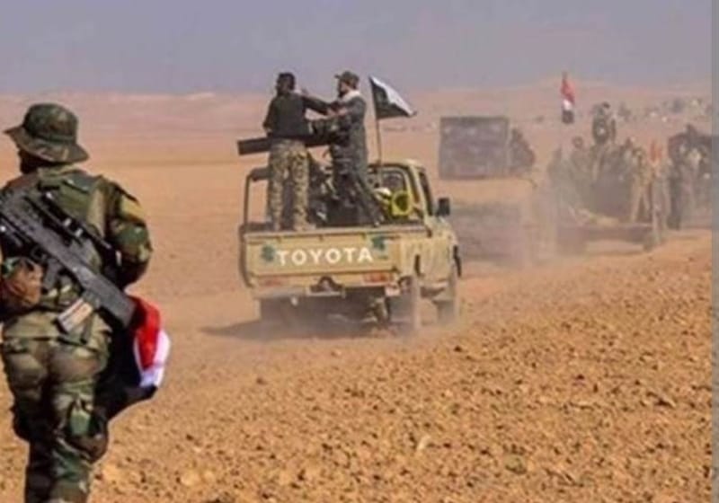 معالجة تجمع لداعش شرق محافظة صلاح الدين