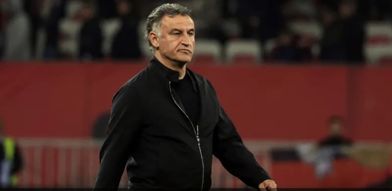 جماهير نيس تهاجم مدرب باريس سان جرمان