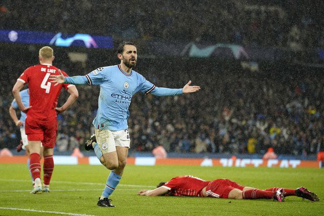 السيتي يكتسح بايرن ميونيخ بثلاثية نظيفة في ربع نهائي أبطال أوروبا