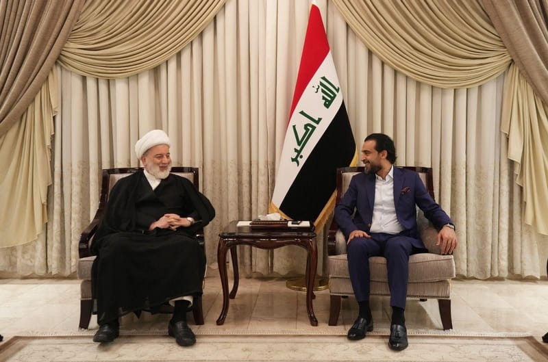 الحلبوسي يبحث مع حمودي ورقة الاتفاق السياسي والمنهاج الوزاري