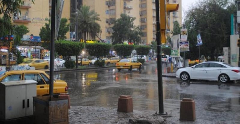 طقس العراق للأيام المقبلة.. أمطار وارتفاع بدرجات الحرارة