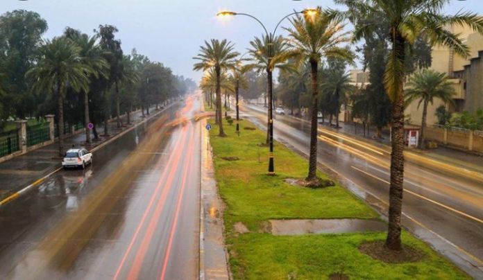 طقس العراق.. أمطار وتصاعد للغبار خلال الأيام المقبلة