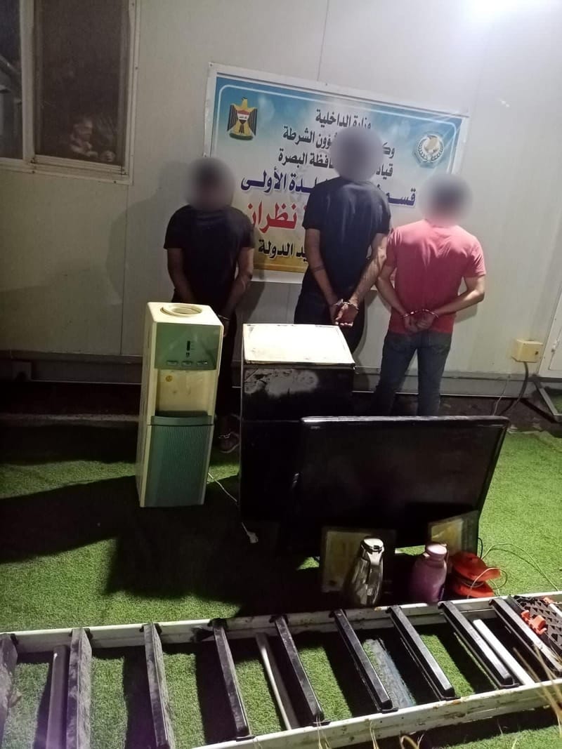 القبض على اشخاص سرقوا مسجدا في البصرة