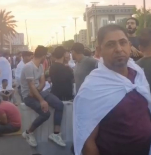 وسط انتشار أمني.. تظاهرات للمحاضرين قرب المنطقة الخضراء