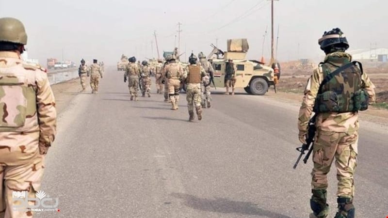 استنفار أمني في ديالى وقوة ضاربة تلاحق خمسة اهداف