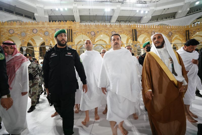 بعد مشاركته في قمة جدة.. السوداني يعتمر ويعود الى بغداد