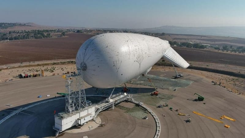 بمنطاد متطور .. إسرائيل تراقب أعماق عدد من دول المنطقة بينها العراق وإيران