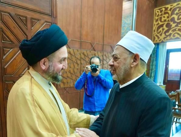 عمار الحكيم يلتقي شيخ الأزهر