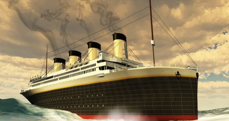 اكتشاف "مذهل" في حطام تيتانيك لقلادة ذهبية مزينة بأسنان كائن عاش قبل نحو 20 مليون سنة