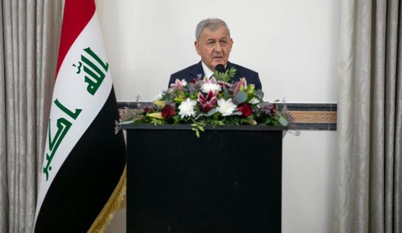 الرئيس العراقي يدلي بتصريح جديد حول الخلافات بين اربيل وبغداد