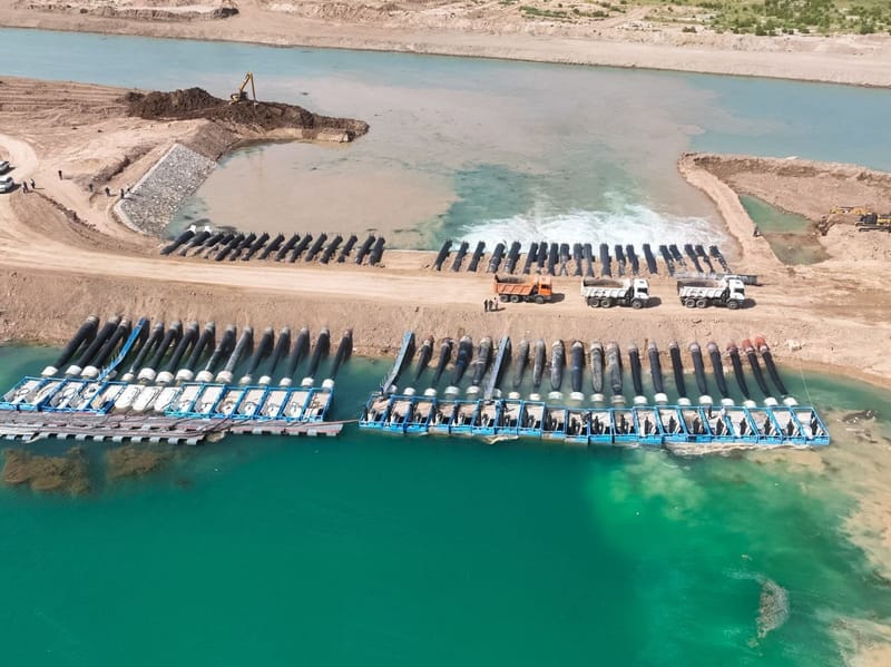 الموارد: مشروع الثرثار سيسهم بتعزيز الإطلاقات المائية في نهر الفرات