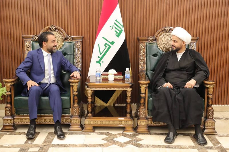 الحلبوسي والخزعلي يؤكدان ضرورة تمرير الموازنة