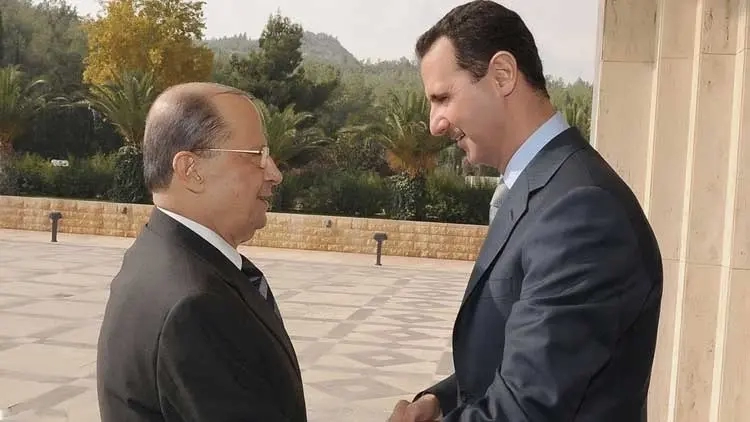 بعد 14 عاماً.. ميشال عون في دمشق للقاء الرئيس الأسد
