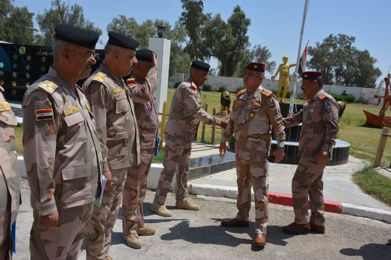 قيادة فرقة المشاة الأولى تستقبل قائدها الجديد